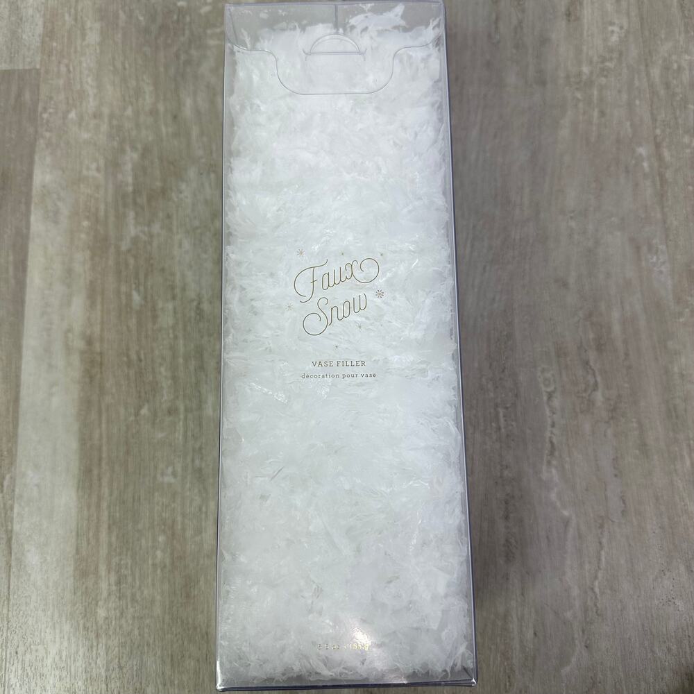 Pottery Barn box of Faux Snow Vase Filler